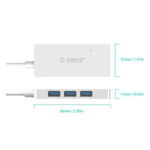 هاب 4 پورت اوریکو مدل HS4U-U3