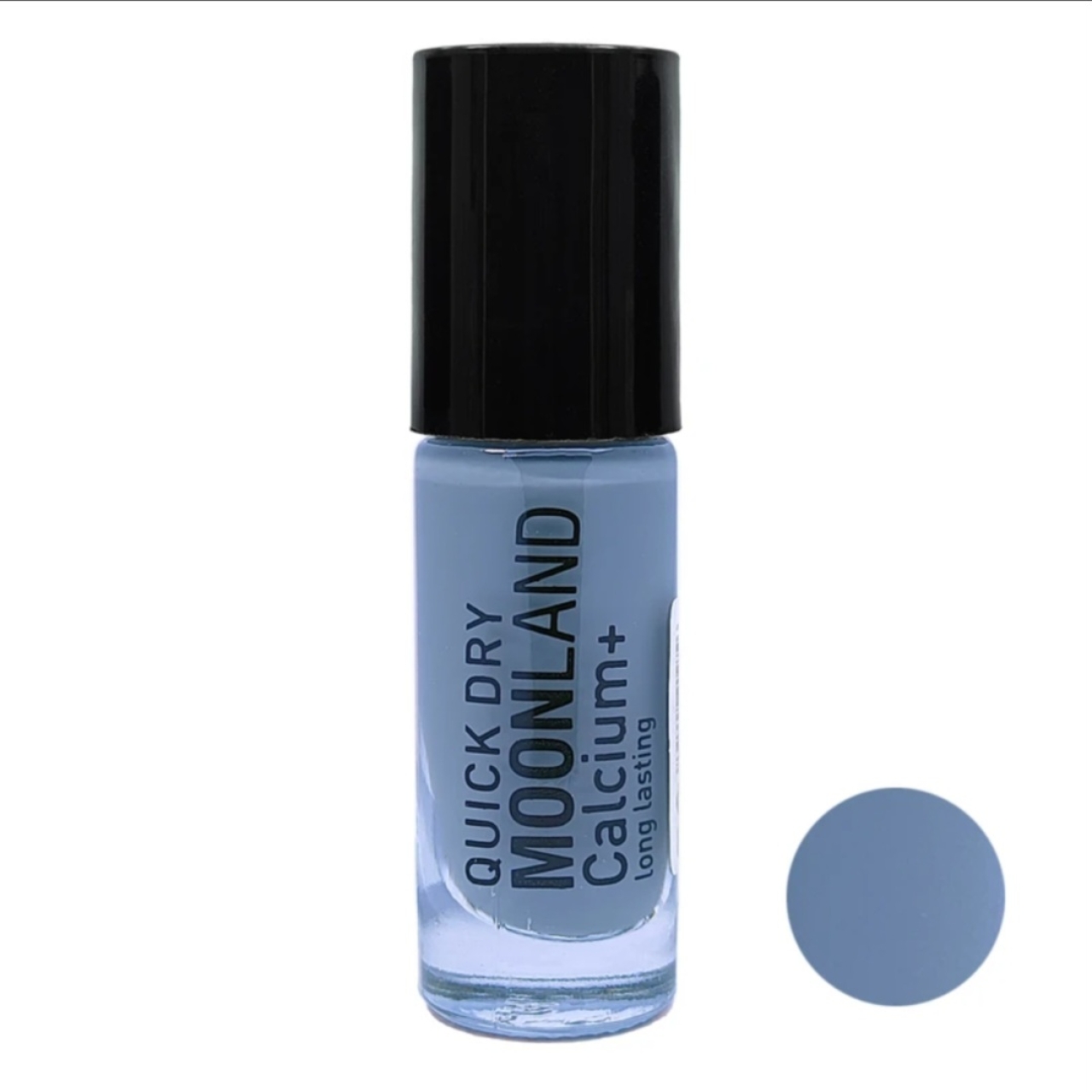 لاک ناخن مون لند رنگ طوسی کد 80