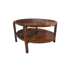 میز جلو مبلی بیضی چوبی کد 105