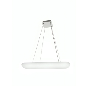 لوستر آویز دونات مربع 60 وات روژانو