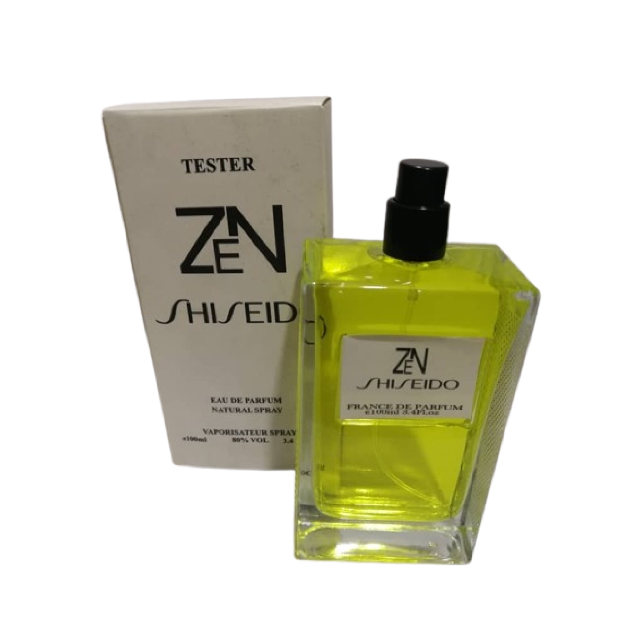 تستر جعبه سفید زنانه شیسیدو مدل zen حجم 100 میلی لیتر