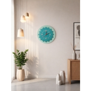 ساعت دیواری رزینی مدل ماندلا