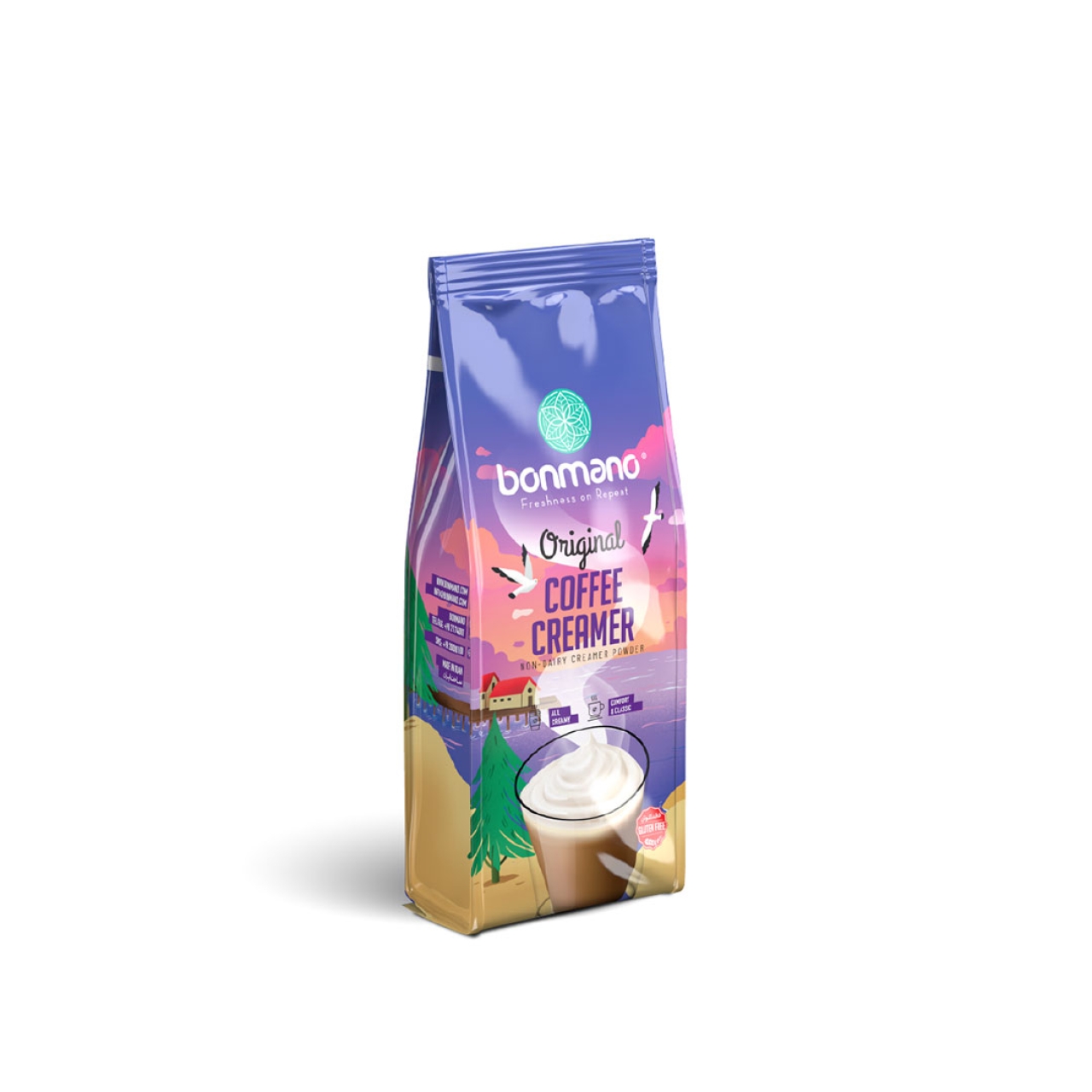 پودر خامه کننده غیر لبنی بن مانو - 300 گرم