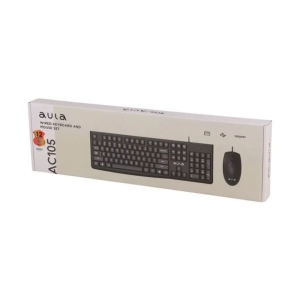 کیبورد و موس سیم دار آئولا مدل AC105