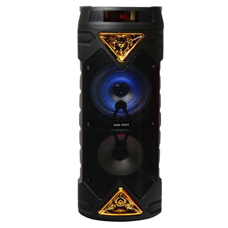اسپیکر بلوتوثی قابل حمل مدل BT ZQS-6203 New TECH