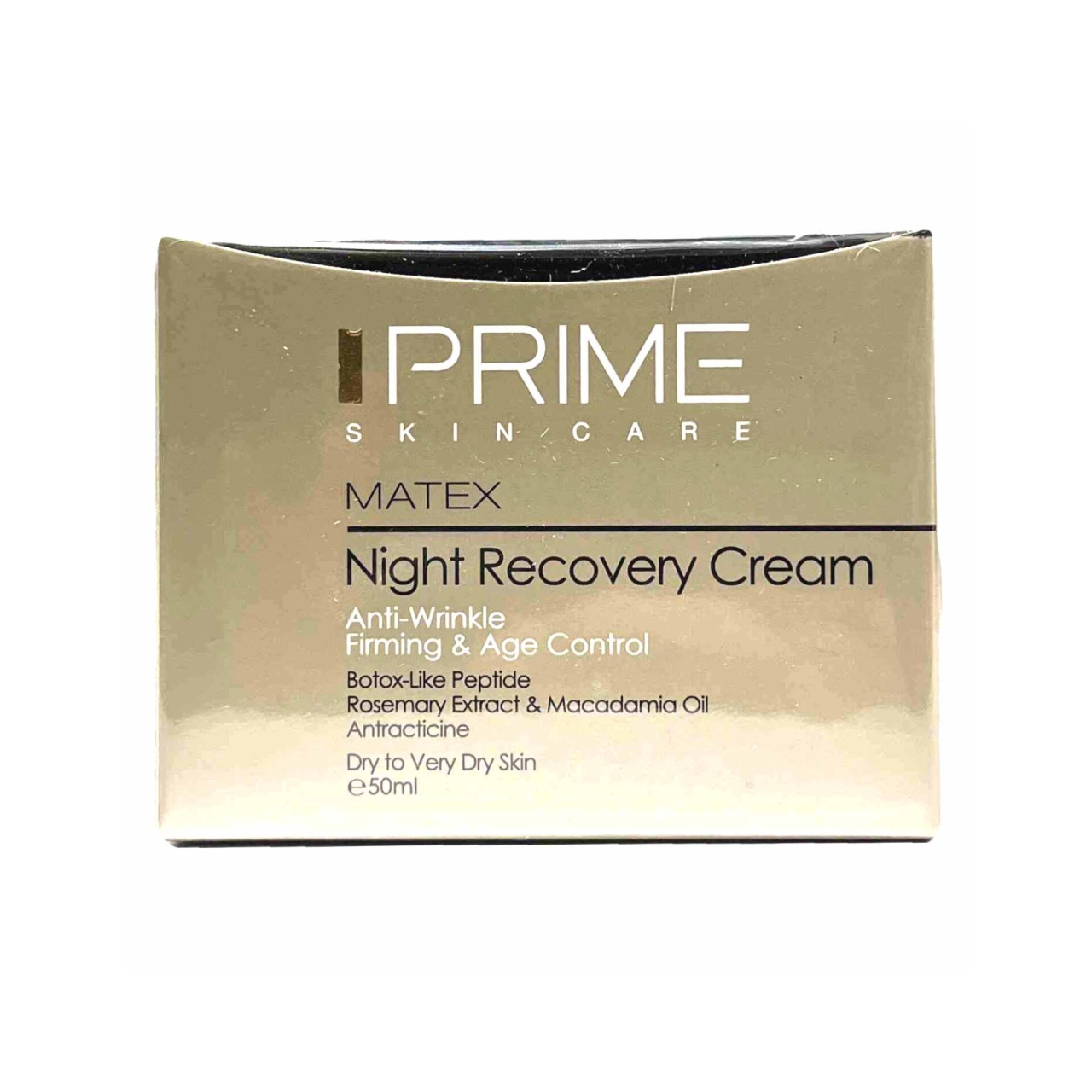 کرم شب مناسب پوست خشک تا خیلی خشک پریم Prime حجم ۵۰ میلی لیتر