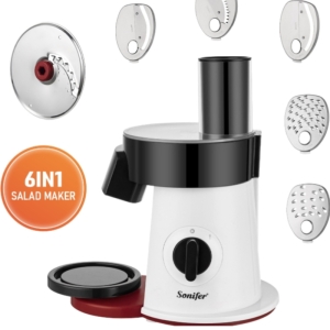 سالادساز و‌رنده برقی 6 تیغه  سونیفر مدل sf-5551