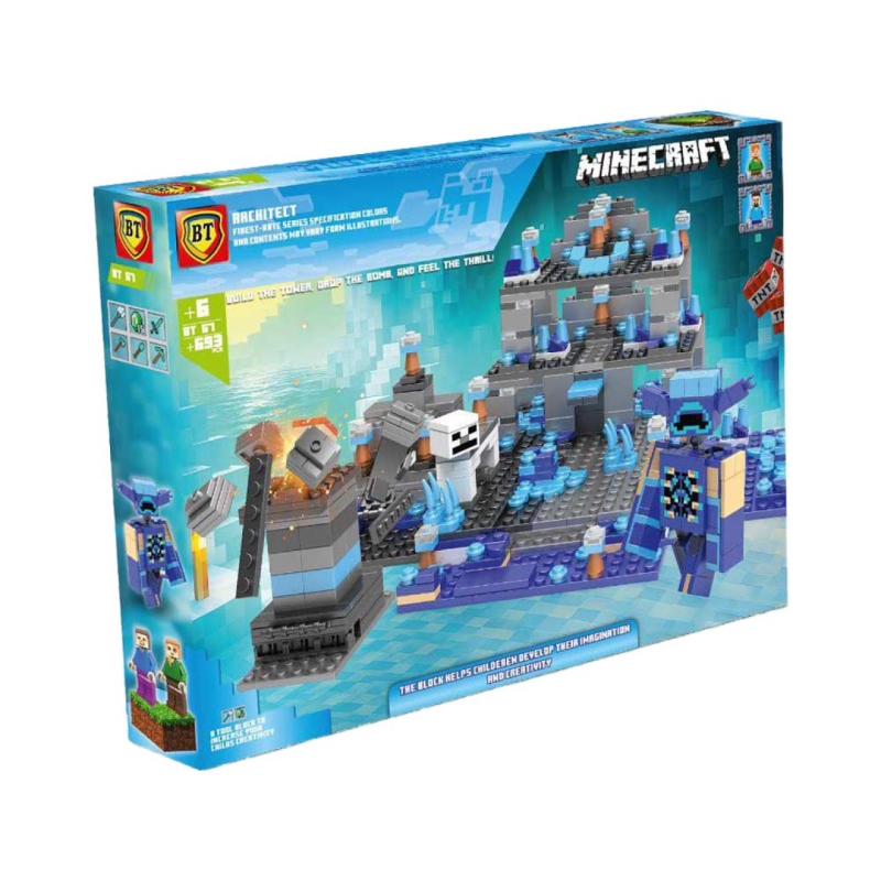 لگو ماینکرافت BT مدل یخی 693 قطعه