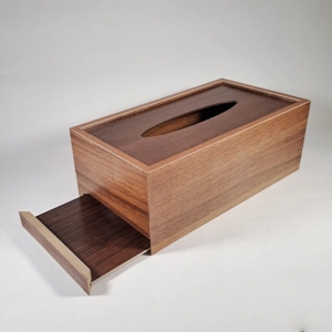 جا دستمال کاغذی چوبی مدل رومر