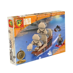 لگو قایق BT مدل کشتی دزدان دریایی مجموعه 4 عددی