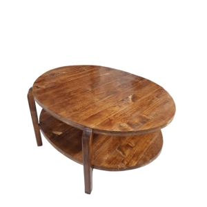 میز جلو مبلی بیضی چوبی کد 105