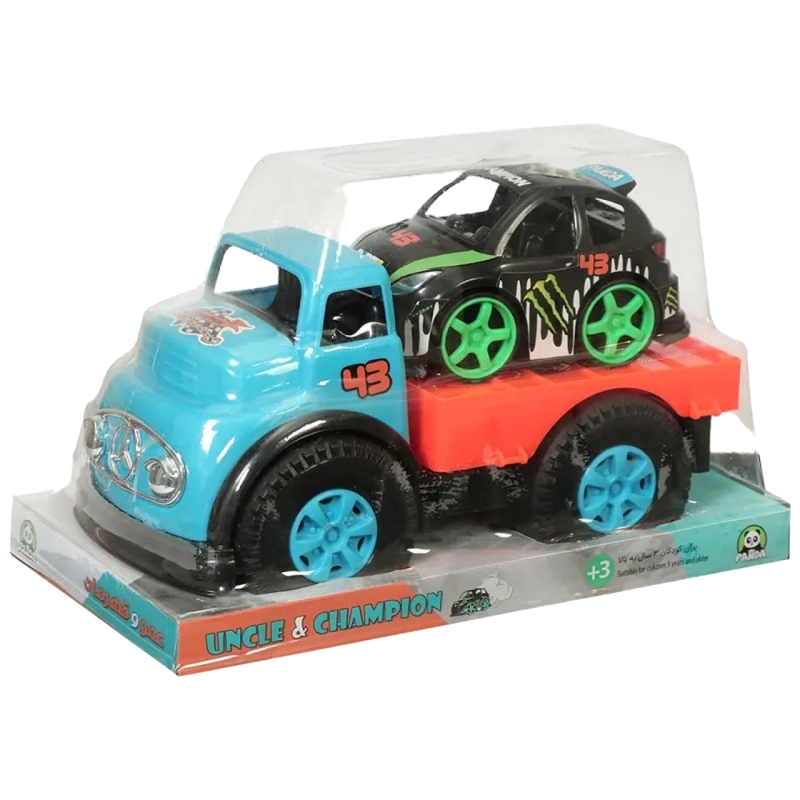 ماشین اسباب بازی کامیون خودرو بر مدل عمو قهرمان