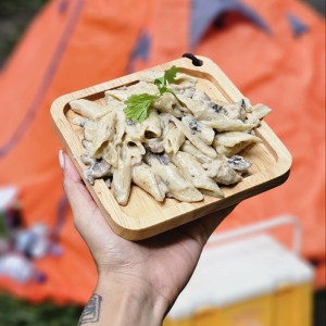 بشقاب چوبی لیموکمپ مدل مربع 