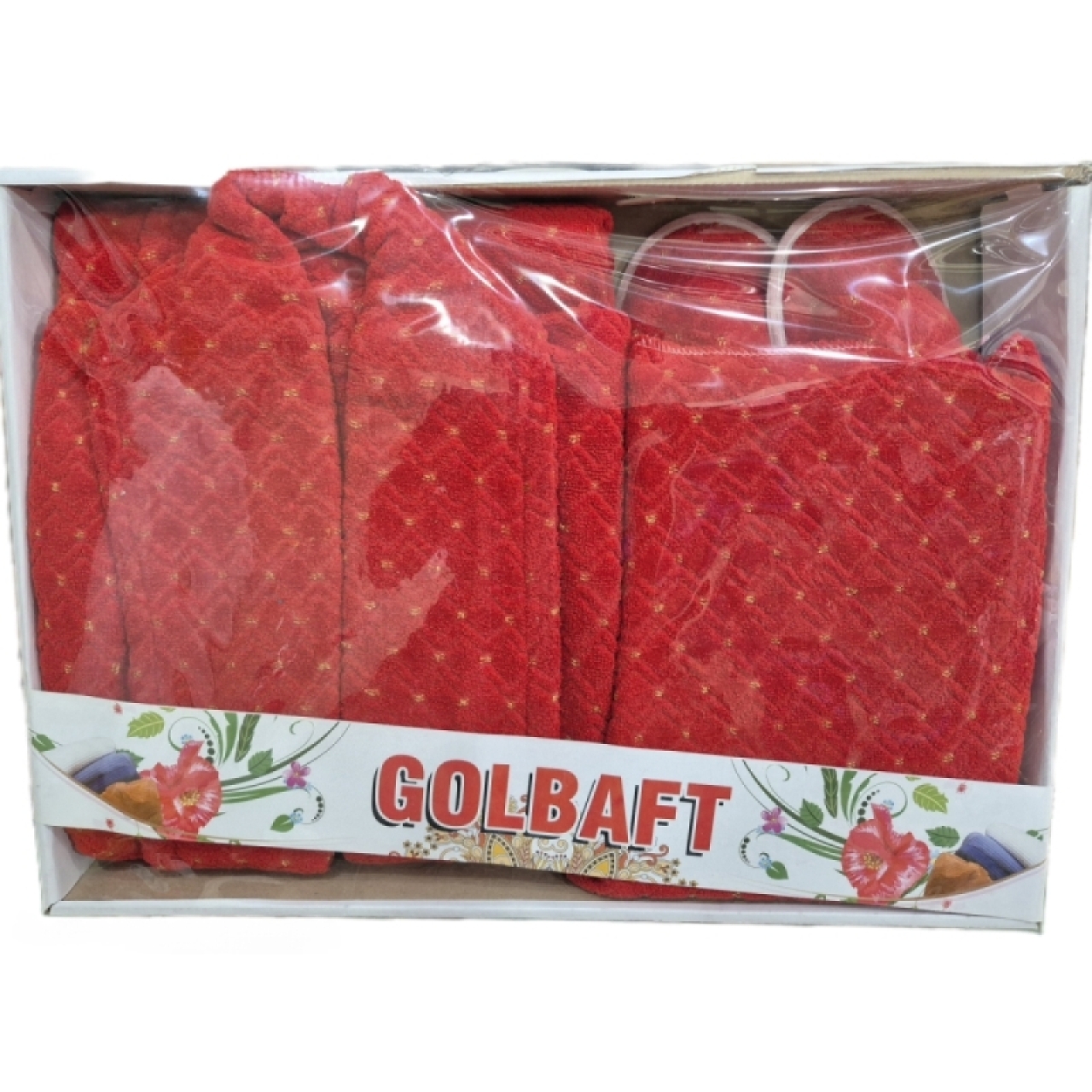 سرویس حوله تن پوش گلبافت مدل 58