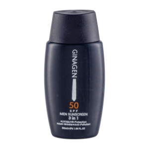 کرم ضد آفتاب بدون رنگ ژیناژن SPF 50 مدل 3in1 ‌مناسب برای انواع پوست حجم 50 میل