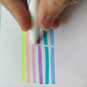 ماژیک علامت گذار مدل پاک کن دار بسته 6 عددی