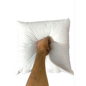 کوسن سبک تخت خواب و مبل الیاف توپی سایز ۴۰*۴۰ سانتی متر