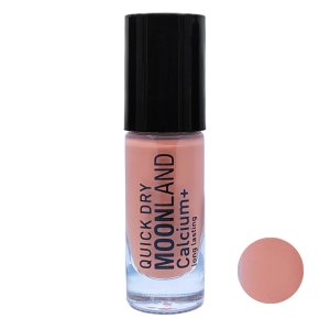 لاک ناخن مون لند رنگ هلویی کد 73