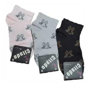 جوراب مچی زنانه مدل سیتادو بسته سه عددی