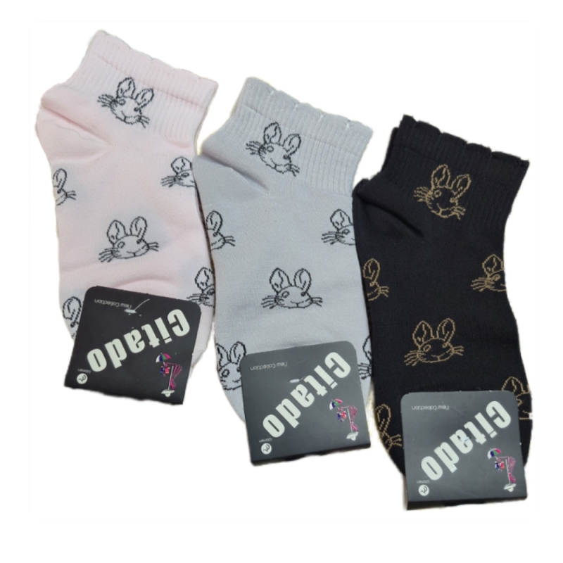 جوراب مچی زنانه مدل سیتادو بسته سه عددی