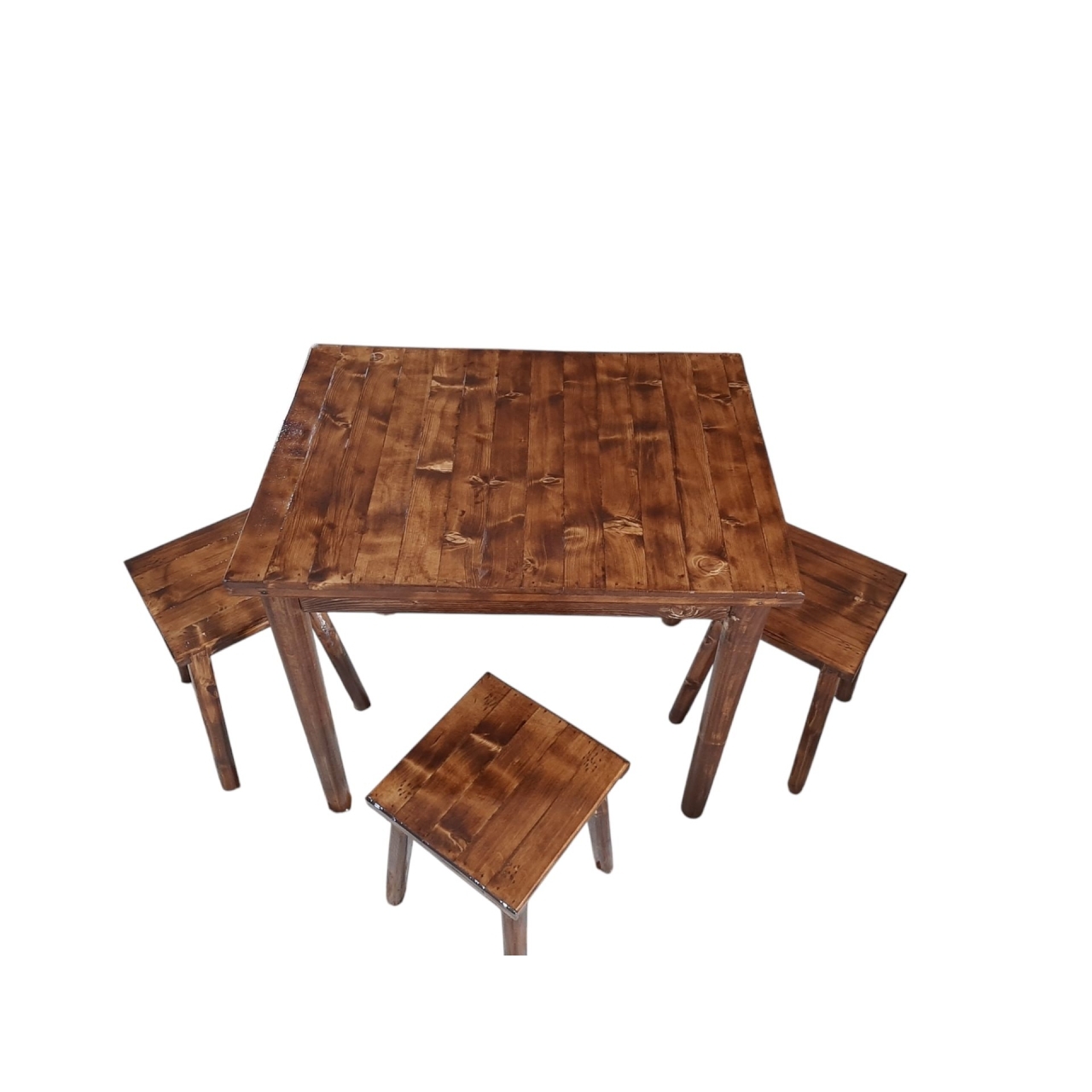 ست میز صبحانه و 3عدد چهارپایه کد107