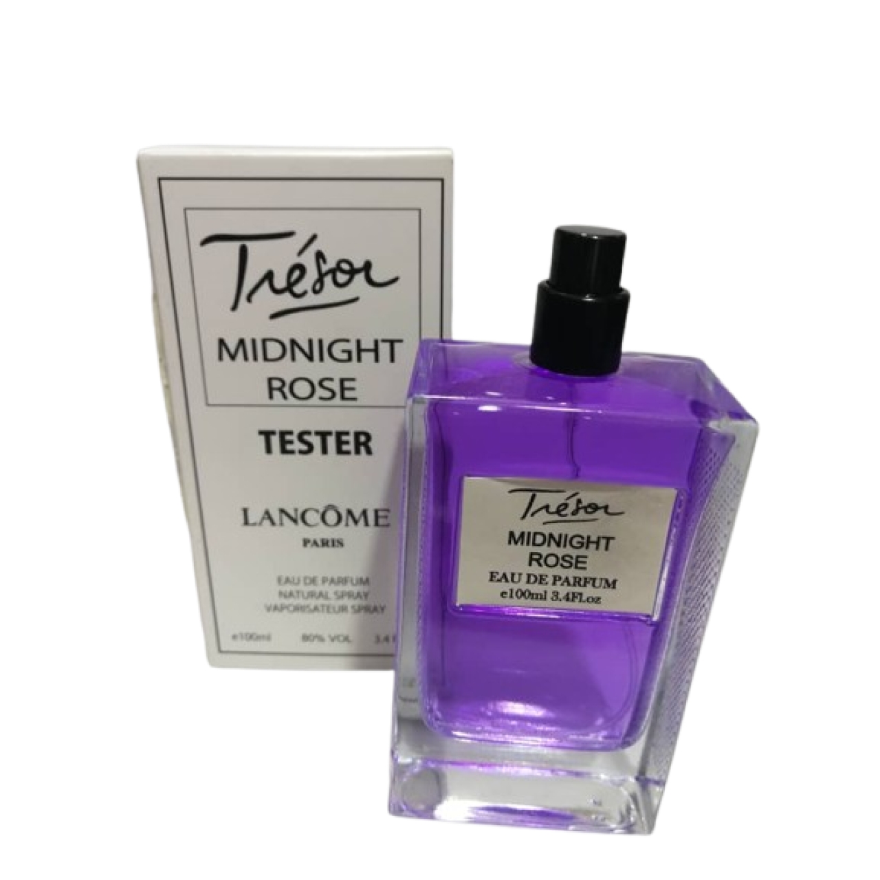 تستر جعبه سفید زنانه لانکوم مدل ترزور میدنایت رز حجم 100 میلی لیتر