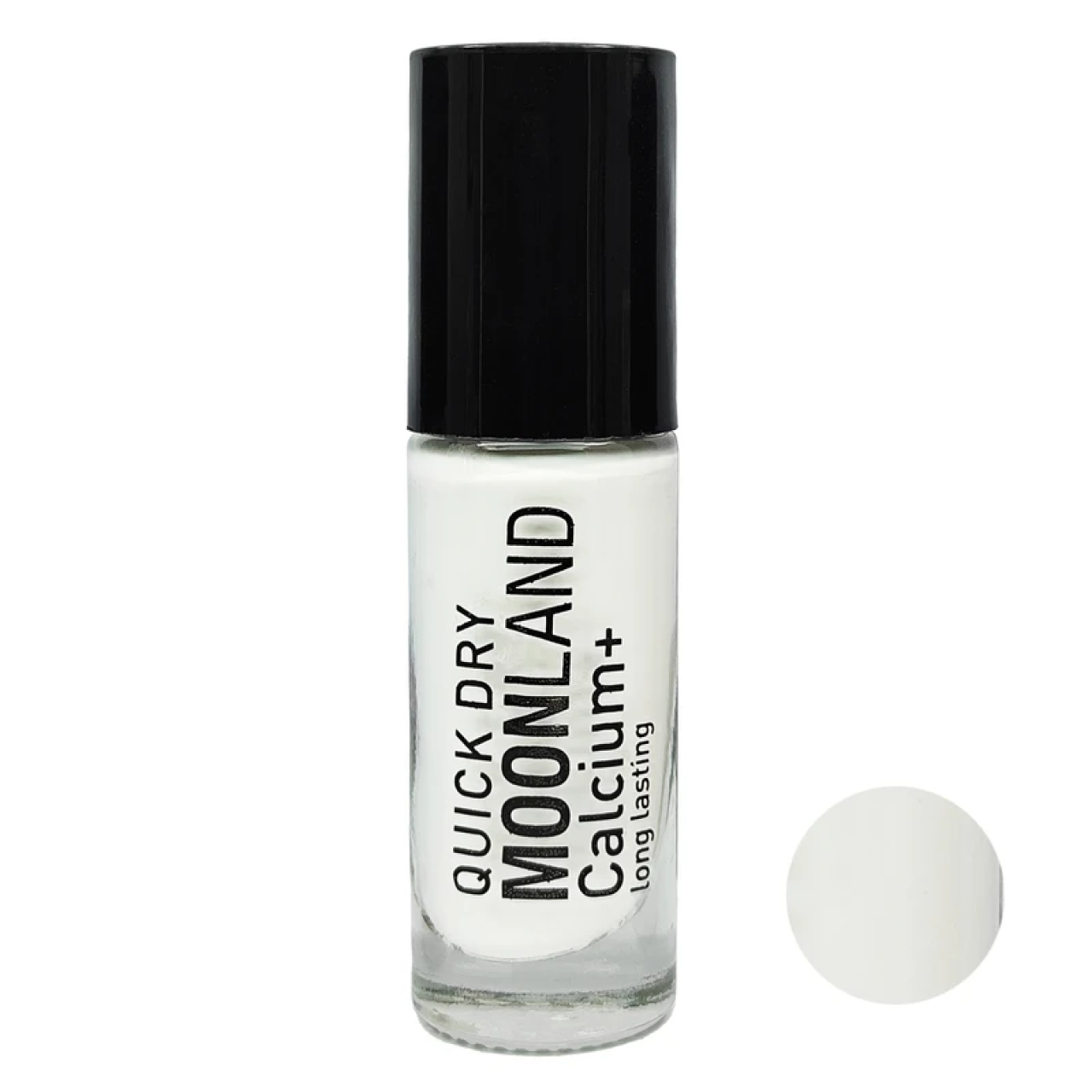 لاک ناخن مون لند رنگ سفید کد 7