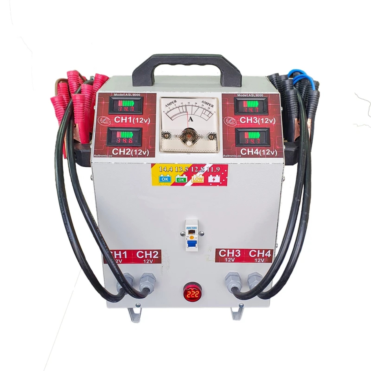 شارژر باتری خودرو تسترونیک  مدل 4 کانال