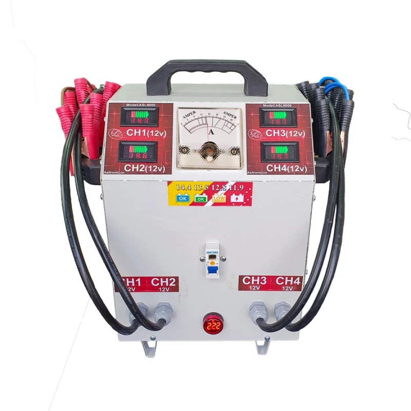 شارژر باتری خودرو تسترونیک  مدل 4 کانال