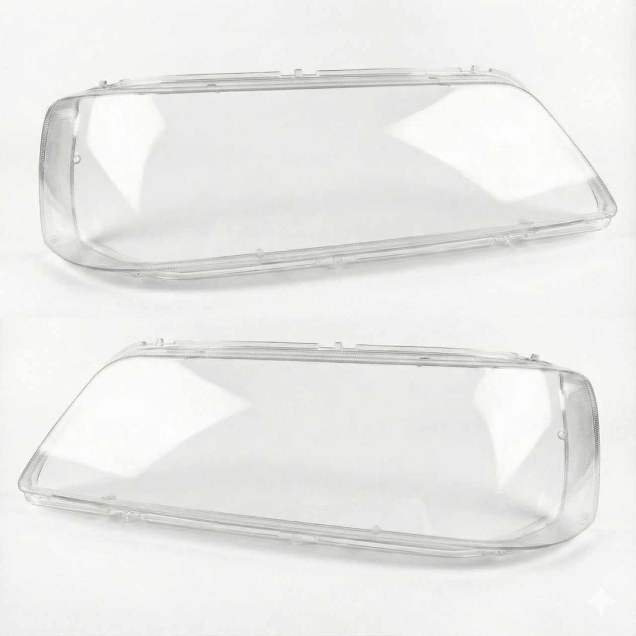 طلق چراغ جلو پژو SLX و 405 پلاس پلی کربنات جفت