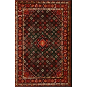 فرش ماشینی 82255 زمرد آراکو