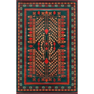 فرش ماشینی 82610 زمرد آراکو