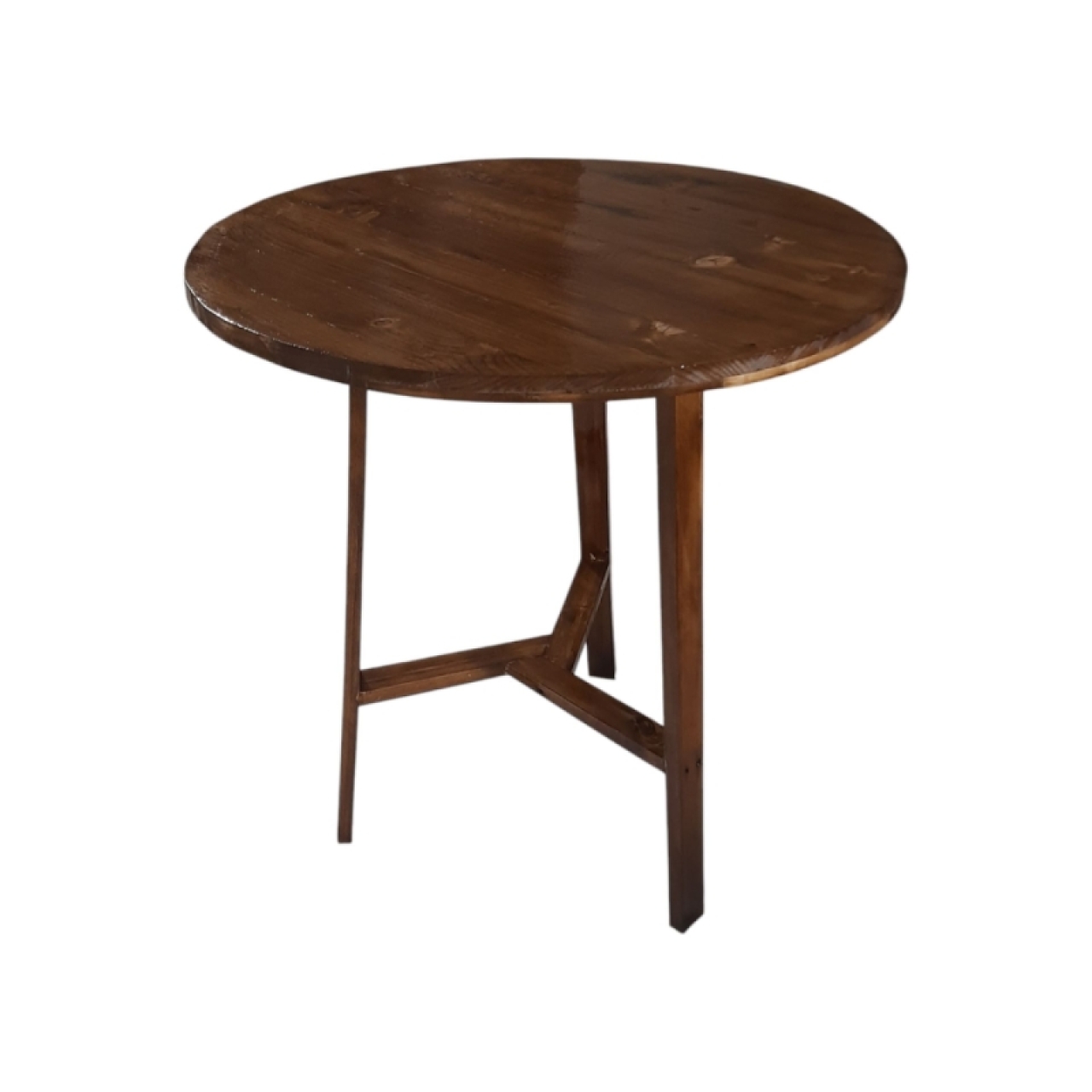 میز گرد چوبی کد106