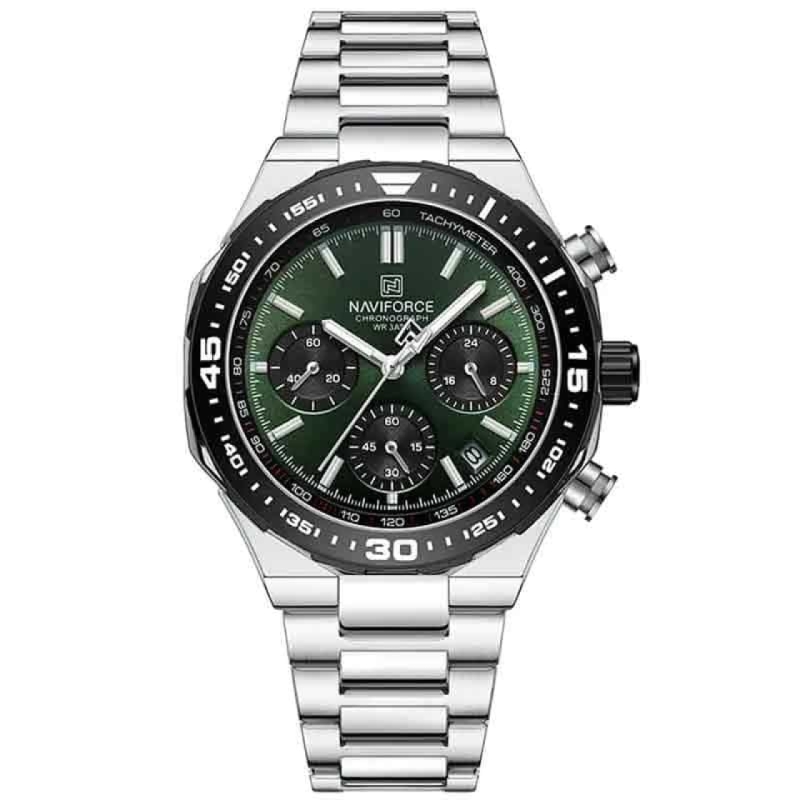 ساعت مچی عقربه‌ای مردانه  کوارتز نیوی فورس مدل Naviforce NF8049