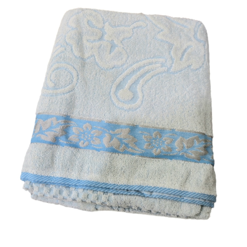 حوله حمام نخی مدل ابریشم سایز 150