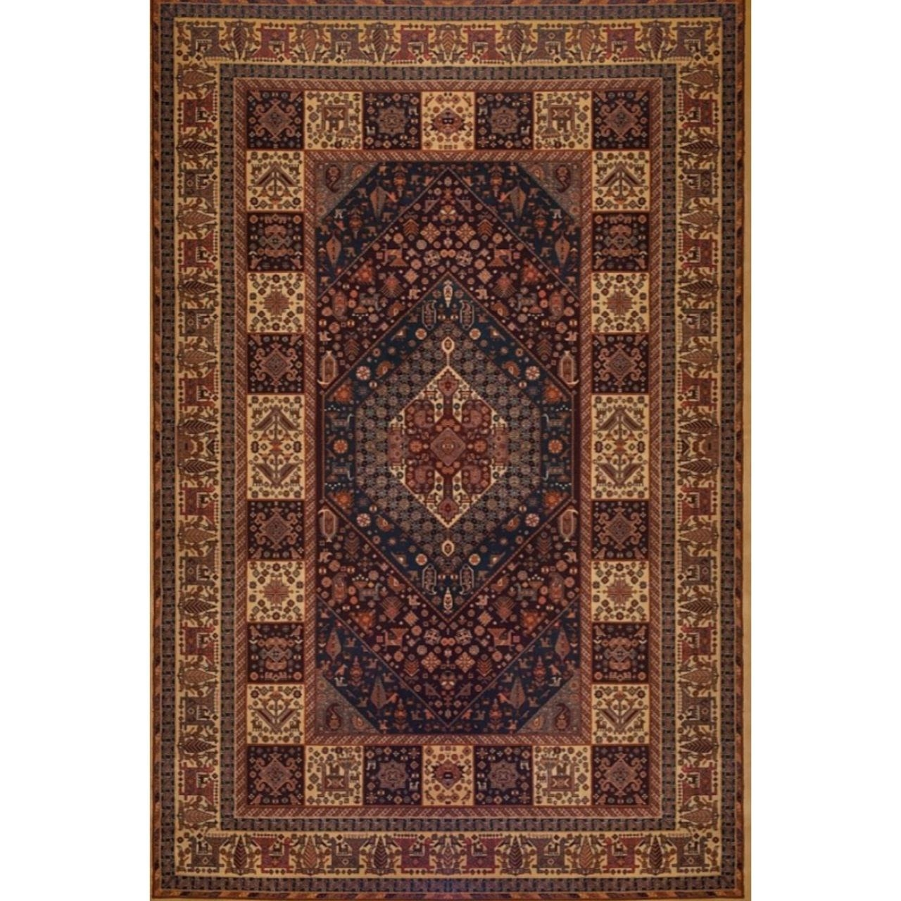 فرش ماشینی 82123 زمرد آراکو