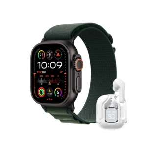 ساعت هوشمند الترا و ایرپاد شیشه ای ویسمی مدل WISME-M2 با 5 بند متنوع