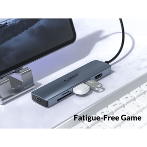 هاب آداپتور تایپ سی چند منظوره اوریکو مدل MC-U601P