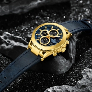 ساعت مچی عقربه‌ای مردانه  کوارتز نیوی فورس مدل کرنوگراف NF8073