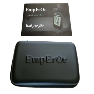 دستگاه تست قندخون مدل prodigy به همراه نوار تست قند خون بسته 50 عددی و سوزن بسته 10 عددی