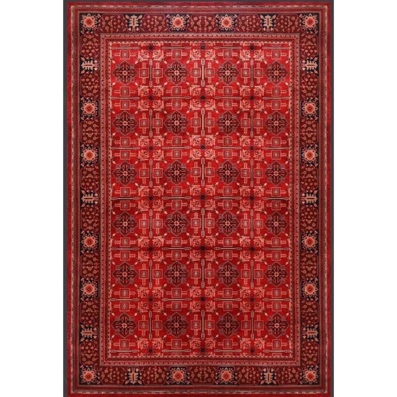 فرش ماشینی 82261 زمرد آراکو