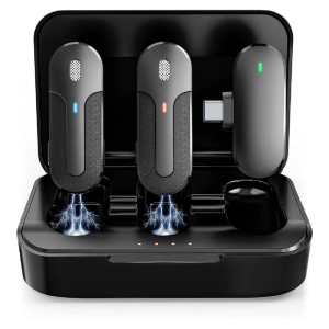 میکروفون بی سیم یقه ای تایپ سی ایکس او مدل MKF09A