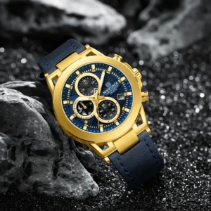 ساعت مچی عقربه‌ای مردانه  کوارتز نیوی فورس مدل کرنوگراف NF8073