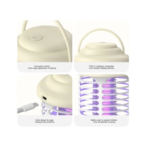 لامپ شارژی و حشره کش ایکس او مدل YH10