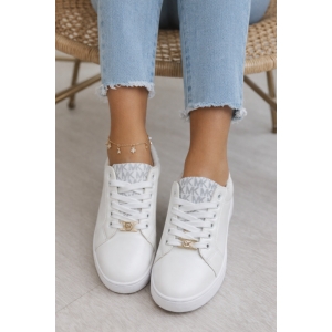 کفش ونس زنانه مدل مایکل کورس رنگ سفید