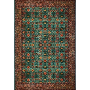 فرش ماشینی 82605 زمرد آراکو