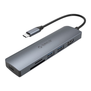 هاب آداپتور تایپ سی چند منظوره اوریکو مدل MC-U601P