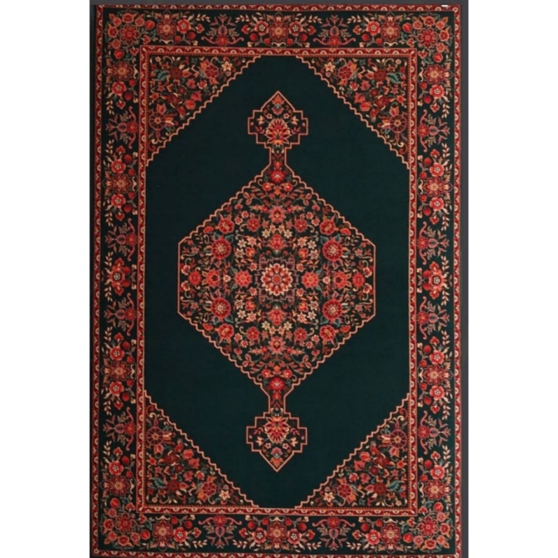 فرش ماشینی 82254 زمرد آراکو