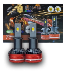 هدلایت لنزو مدل M100 pro رنگ آفتابی پایه H3