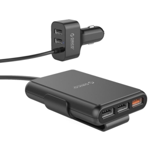 شارژر فندکی فست شارژ ماشین 5 پورت اوریکو مدل UCP-5P